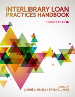 Interlibrary loan practices handbook