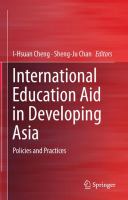 International Education Aid in Developing Asia Policies and Practices /