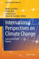 International Perspectives on Climate Change Latin America and Beyond /