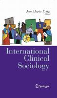 International clinical sociology