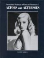 International dictionary of films and filmmakers