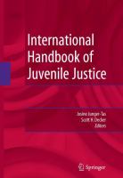 International handbook of juvenile justice