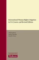 International human rights litigation in U.S. courts