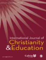 International journal of Christianity & education