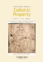 International journal of cultural property