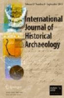 International journal of historical archaeology