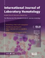 International journal of laboratory hematology