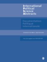 International political science abstracts