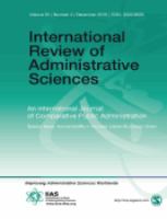 International review of administrative sciences