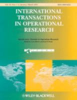 International transactions in operational research