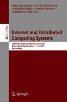 Internet and Distributed Computing Systems 10th International Conference, IDCS 2017, Mana Island, Fiji, December 11-13, 2017, Proceedings /