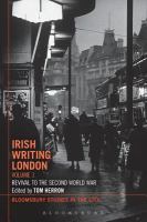 Irish writing London