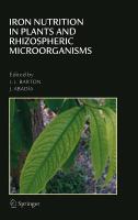 Iron Nutrition in Plants and Rhizospheric Microorganisms