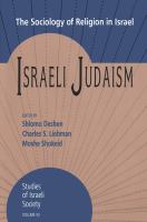 Israeli Judaism the sociology of religion in Israel /