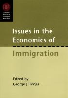 Issues in the economics of immigration