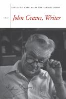 John Graves, writer