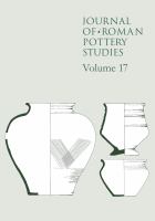 Journal of Roman pottery studies.