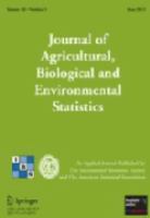 Journal of agricultural, biological, and environmental statistics