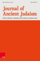 Journal of ancient Judaism