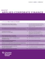Journal of applied corporate finance
