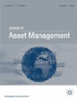 Journal of asset management