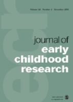 Journal of early childhood research ECR.