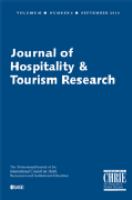Journal of hospitality & tourism research the professional journal of the Council on Hotel, Restaurant and Institutional Education.