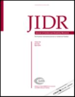 Journal of intellectual disability research JIDR.