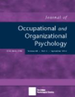 Journal of occupational and organizational psychology