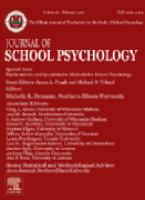 Journal of school psychology