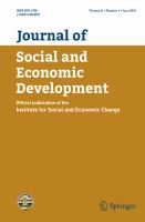 Journal of social and economic development