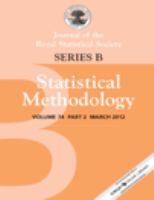 Journal of the Royal Statistical Society.