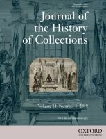 Journal of the history of collections