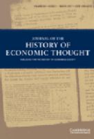 Journal of the history of economic thought JHET.