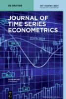 Journal of time series econometrics