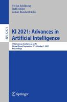 KI 2021: Advances in Artificial Intelligence 44th German Conference on AI, Virtual Event, September 27 – October 1, 2021, Proceedings /