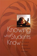 Knowing what students know the science and design of educational assessment /