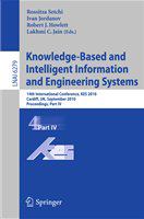 Knowledge-Based and Intelligent Information and Engineering Systems, Part III 15th International Conference, KES 2011, Kaiserslautern, Germany, September 12-14, 2011, Proceedings, Part III /