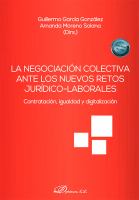 La negociacion colectiva ante los nuevos retos juridico-laborales contratacion, igualdad y digitalizacion.