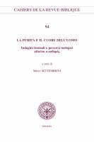 La purita e il cuore dell'uomo: Indagini lessicali e percorsi teologici attorno a katharos.