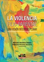 La violencia filio-parental : una visión interdisciplinar /