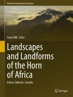 Landscapes and Landforms of the Horn of Africa Eritrea, Djibouti, Somalia /