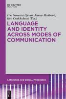 Language and identity across modes of communication