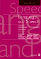 Language and speech