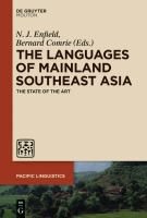 Languages of Mainland Southeast Asia the state of the art /