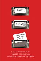 Law's infamy : understanding the canon of bad law /