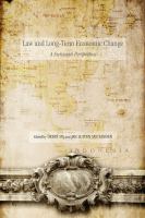 Law and long-term economic change a Eurasian perspective /