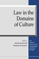 Law in the domains of culture /