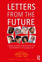 Letters from the future linking students and teaching with the diversity of everyday life /