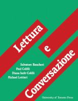 Lettura e conversazione /